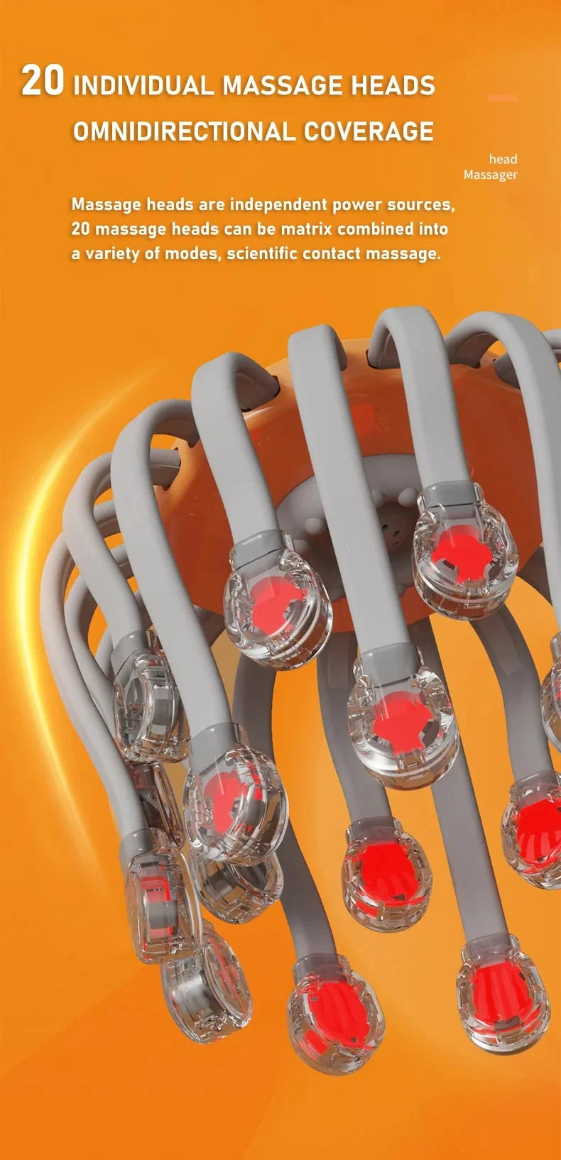 OctoRelief™ Pro Scalp Massager