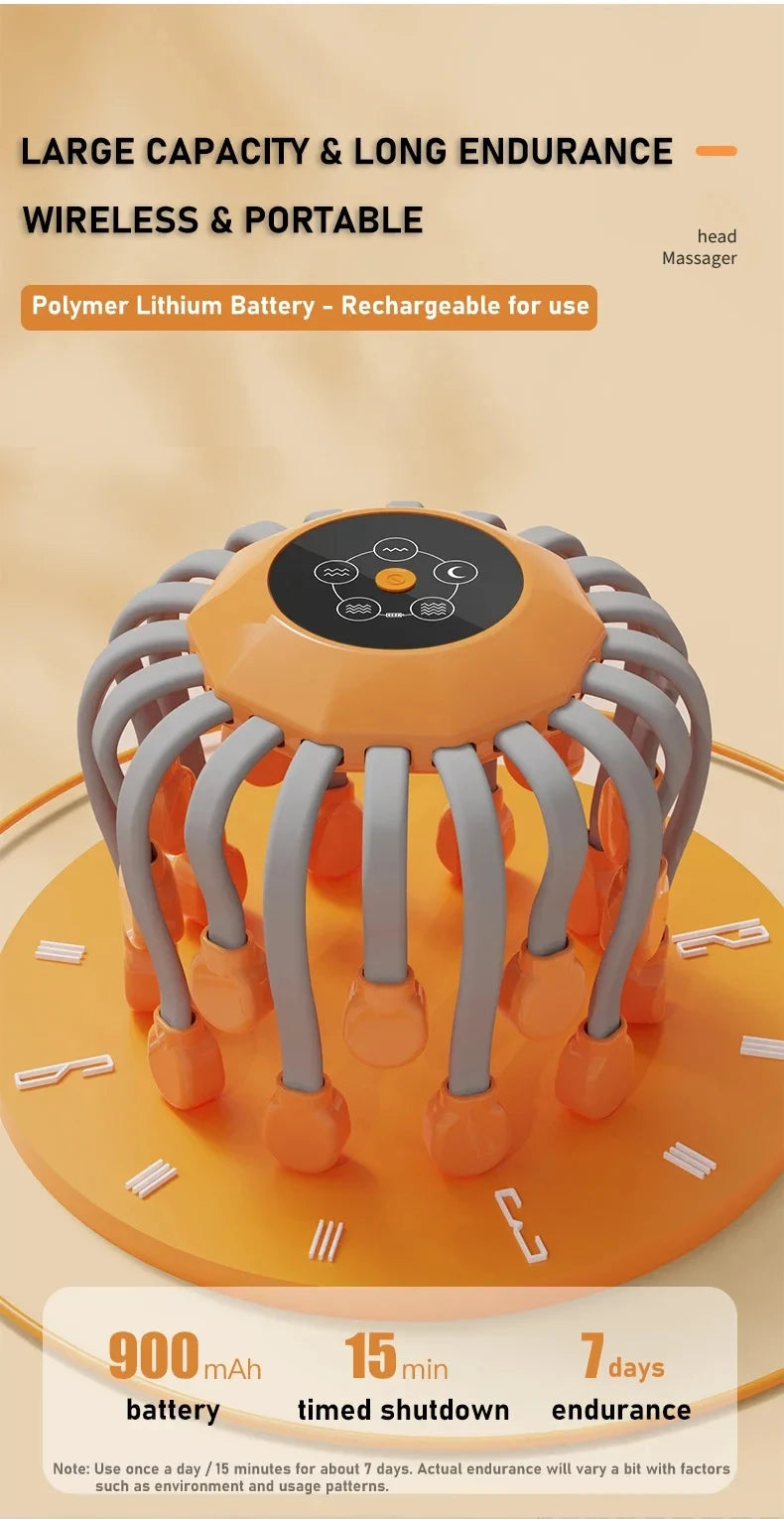 OctoRelief™ Pro Scalp Massager