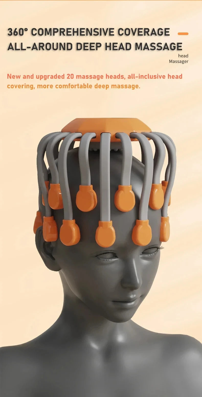 OctoRelief™ Pro Scalp Massager